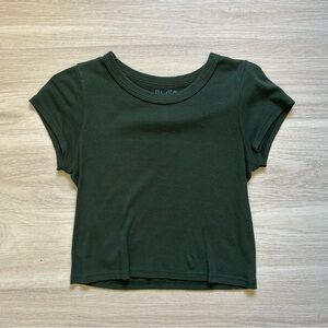 Brandy Melville Dark Green Top